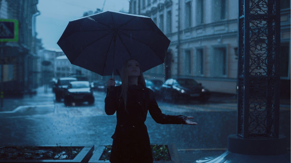 La lluvia de mi corazón es por ti.